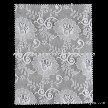 Flower Design Lace Fabric with Oeko-Tex Standard, Advance Technique at Factory PriceNew